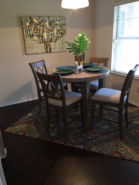 townhouse dining room